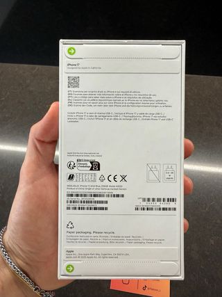 iPhone 17 PRECINTADO 256GB