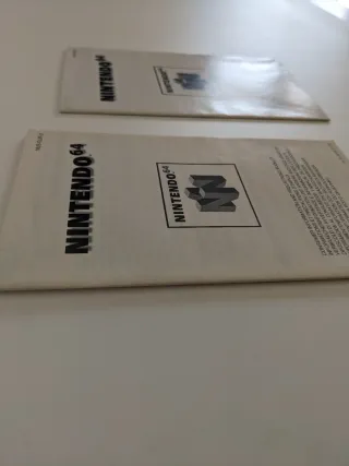 2 FOLLETOS NINTENDO INFO CONSUMIDOR