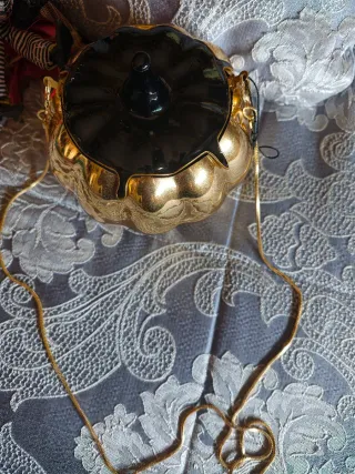 Bolso Metálico Calabaza Zara