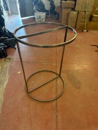 Perchero redondo de acero