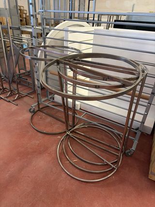 Perchero redondo de acero