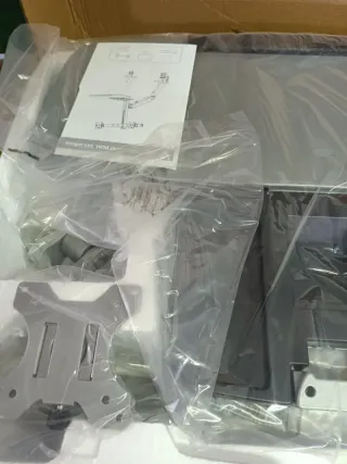 Soporte V7 DW1SSGSD-1E para 2 monitores