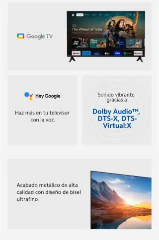 **SIN ABRIR** TV Xiaomi A 32 2025 Google TV