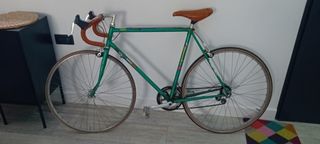 Bicicleta Clásica Carretera/Urbana Verde