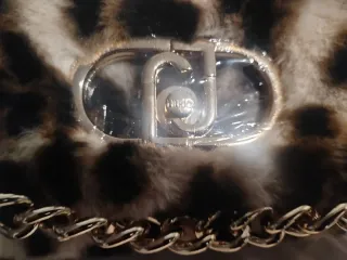 Bolso Liu Jo Animal Print Pelo Cadena Dorada