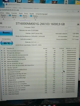 Disco Duro Seagate Exos 16TB