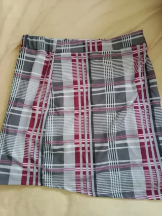 Falda XL cuadros
