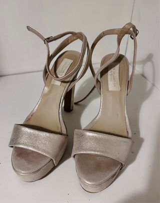 Sandalias Javier Simorra tacón y plataforma