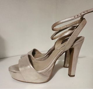 Sandalias Javier Simorra tacón y plataforma