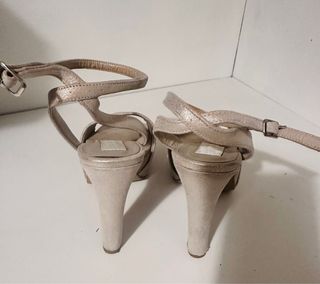 Sandalias Javier Simorra tacón y plataforma