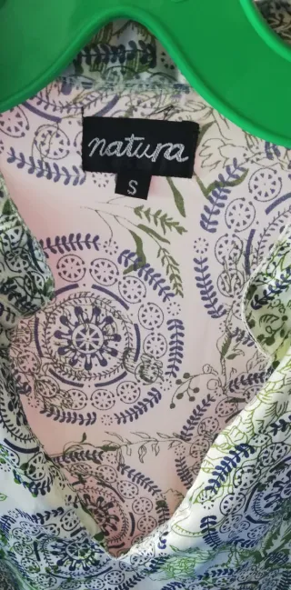 Túnica Natura Estampado Étnico Talla S