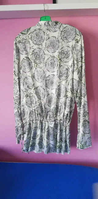 Túnica Natura Estampado Étnico Talla S