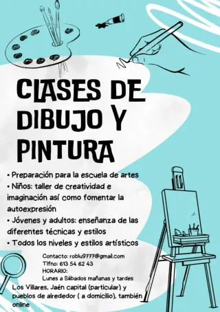 Clases de dibujo y pintura