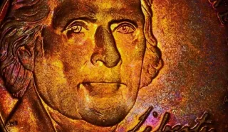 MONEDA FIVE CENTS.2025D.TONO RAINBOW.PRECIOSA.