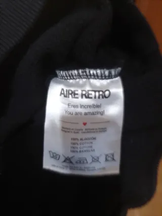 Sudadera Aire Retro con estampado