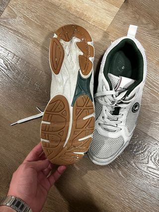 Zapatillas El Ganso Blancas y Verdes