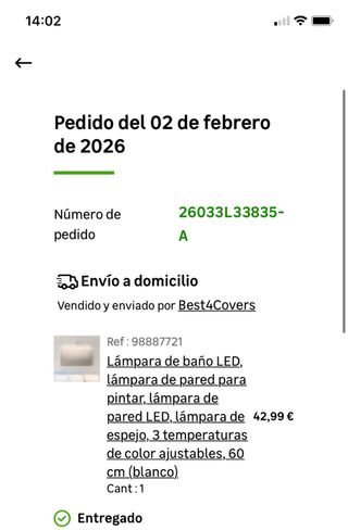 Applique LED da parete per bagno/quadri