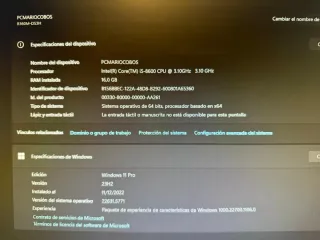 PC 500 SSD 16gb RAM Ordenador torre