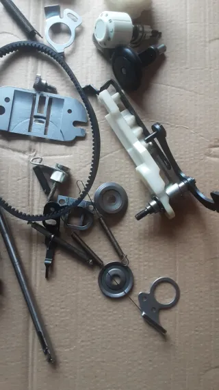 Máquina coser singer pedal motor accesorios