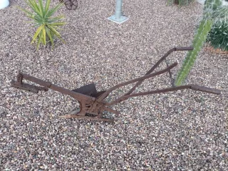 Vertedera antigua de arado