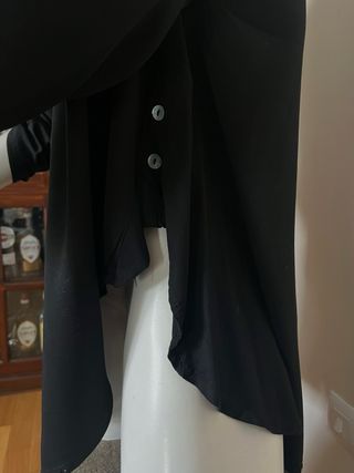 Camisa oversize negra