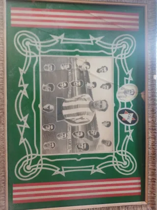 Cuadro equipo fútbol CDL vintage