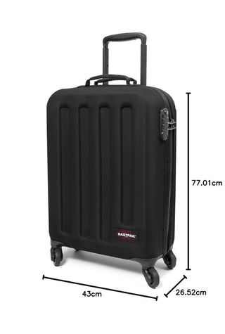Maleta EASTPAK TRANZSHELL L negra, 75L