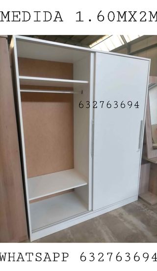 Armario puertas correderas 2m