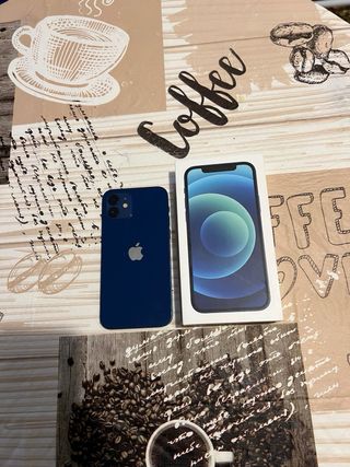 iPhone 12 Azul 64 GB perfecto estado