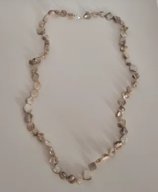 Collar Zara perlas irregulares