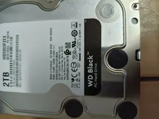 Disco Duro WD Black 2TB SATA3 7200rpm