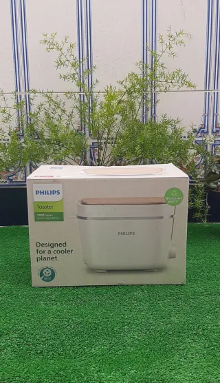 Tostadora Philips Bio-based plastic*