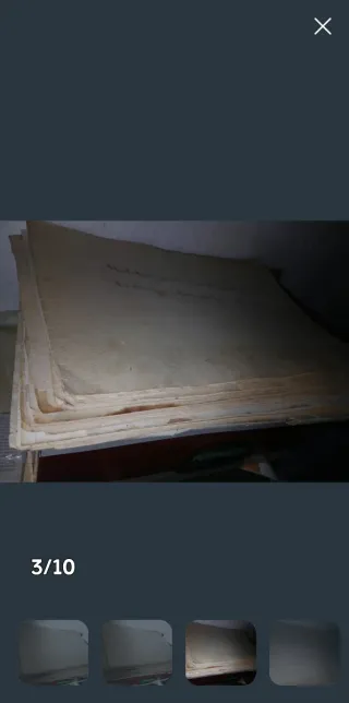 Lote partituras religiosas manuscritas siglo XIX