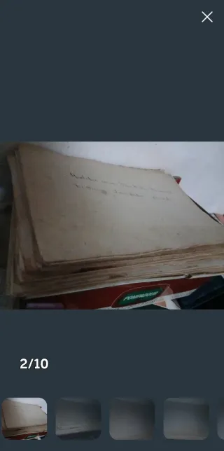 Lote partituras religiosas manuscritas siglo XIX