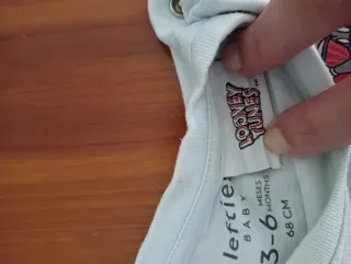 Camiseta Bugs Bunny Talla 68 cm