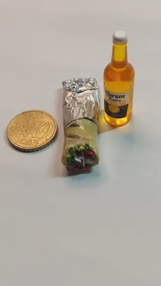 Mini Kebab con Corona Beer