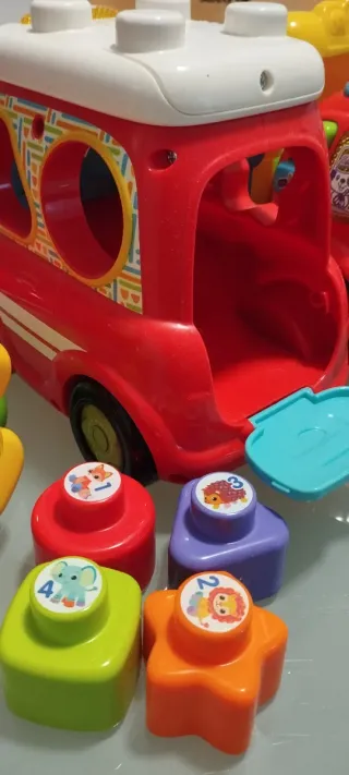 Lote 3 Juguetes VTech: Avión, Camión y Coche