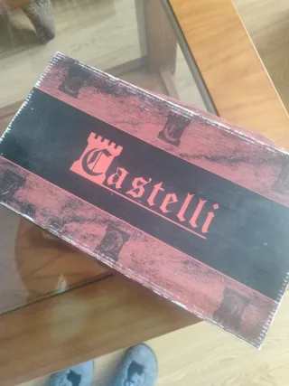 Zapatos de vestir burdeos para caballero