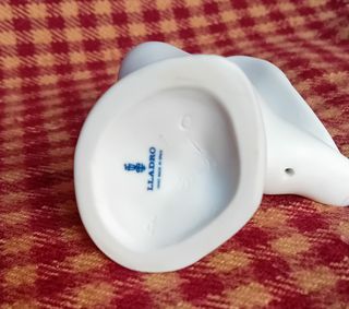 Figuras de porcelana ángel músico y Cisne lladro