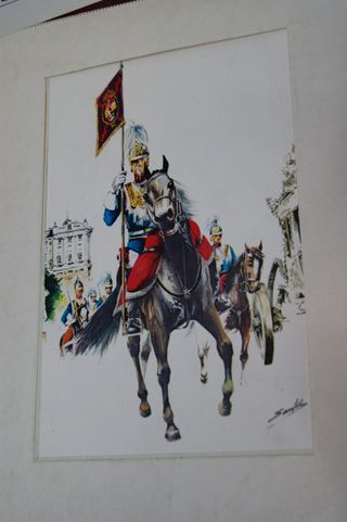 Colección láminas de soldados