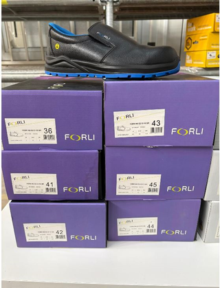 Zapato Seguridad York Negro S2 FORLI