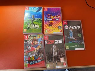 Nintendo Switch OLED + 5 Juegos