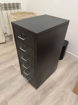 Cajonera Metálica Ikea Helmer Gris