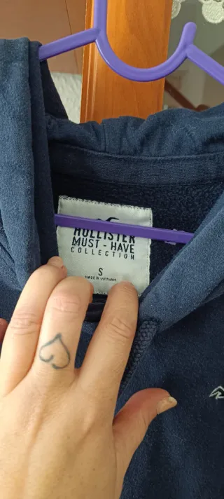 Sudadera Hollister Azul