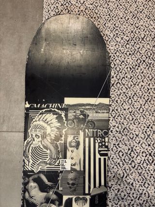 Tabla de Snowboard Nitro con Fijaciones Drake