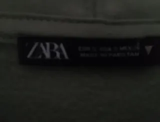 Felpa Zara verde
