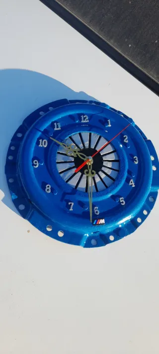 Relógio de Parede Azul BMW M