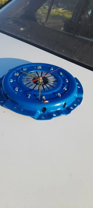 Relógio de Parede Azul BMW M