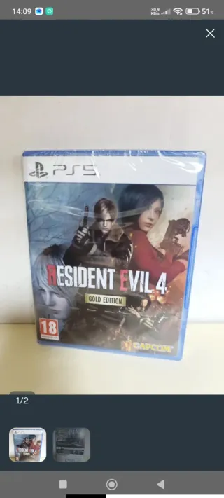 Resident Evil 4 Gold Edition Nuevo Precintado