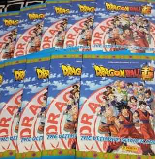 Lote 10 Álbumes Dragon Ball Super